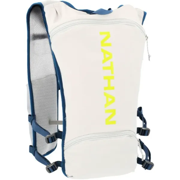 Nathan Nathan Quick Start 4L Vapor Grey/Finish Lime Running Vest