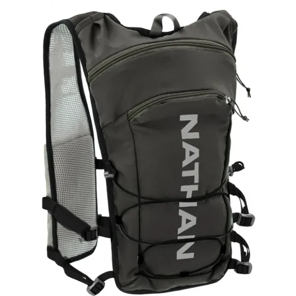 Nathan Nathan Quick Start 6L Charcoal/Reflective Silver Running Vest