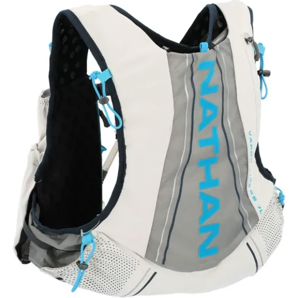 Nathan Nathan Vapor Air 2 7L Vapor Grey/Blue Me Away Running Vest