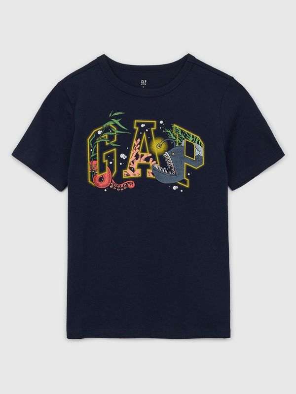 GAP Navy blue T-shirt with GAP logo