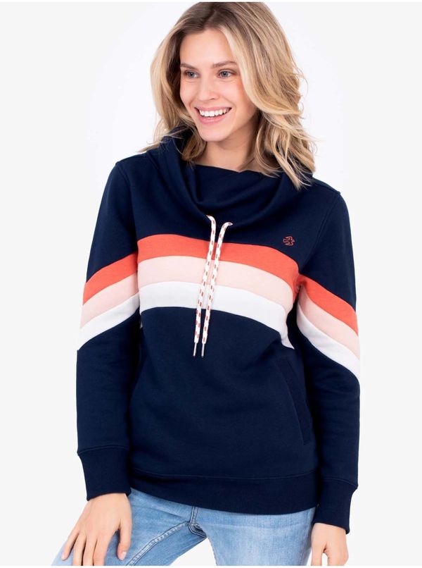 Brakeburn Navy blue women's hoodie Brakeburn