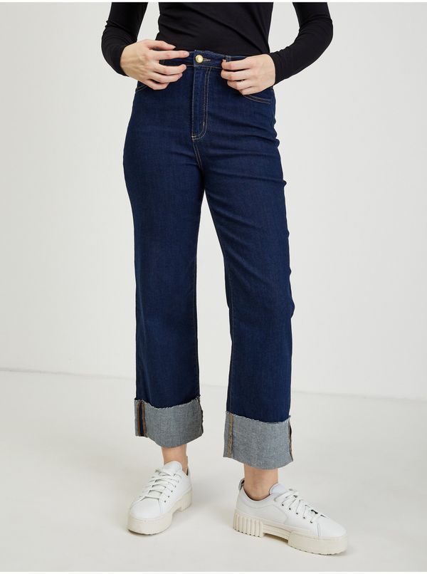 Orsay Navy blue women's straight fit jeans ORSAY