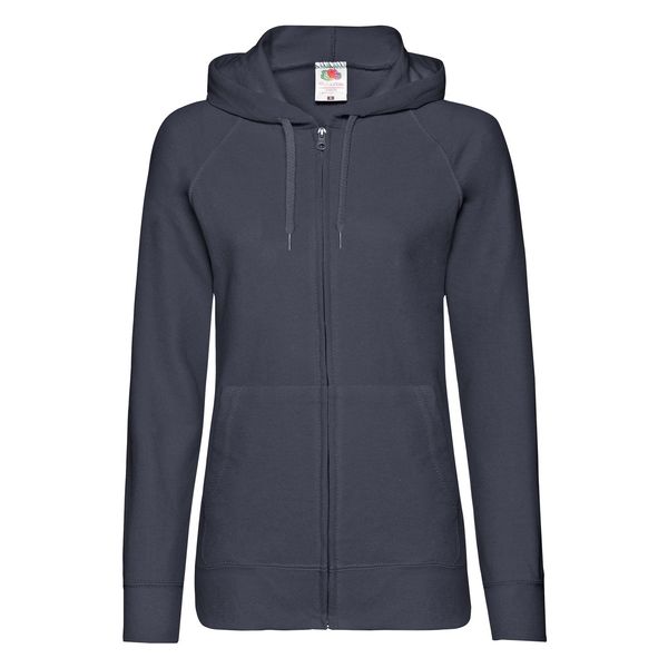 Fruit of the Loom Navy Hoodie Lady fit Fruit Of The Loom