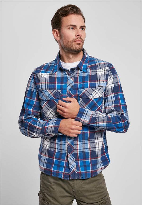 Brandit Navy plaid shirt