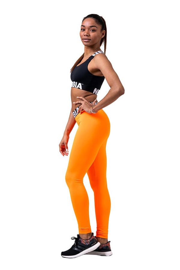 NEBBIA Nebbia Hero Women's Scrunch Butt Leggings 528 orange M