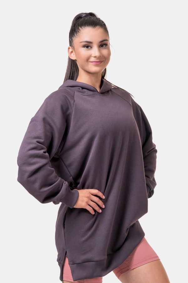 NEBBIA NEBBIA Long Everyday HERO hooded sweatshirt