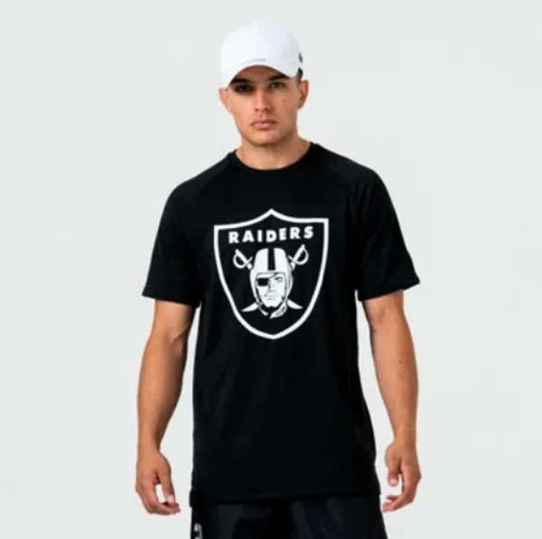 New Era New Era Engineered Raglan NFL Oakland Raiders S Men's T-Shirt