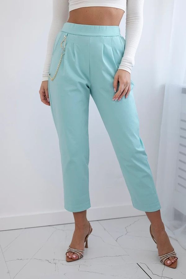 Kesi New Punto Pants Mint Chain Pants