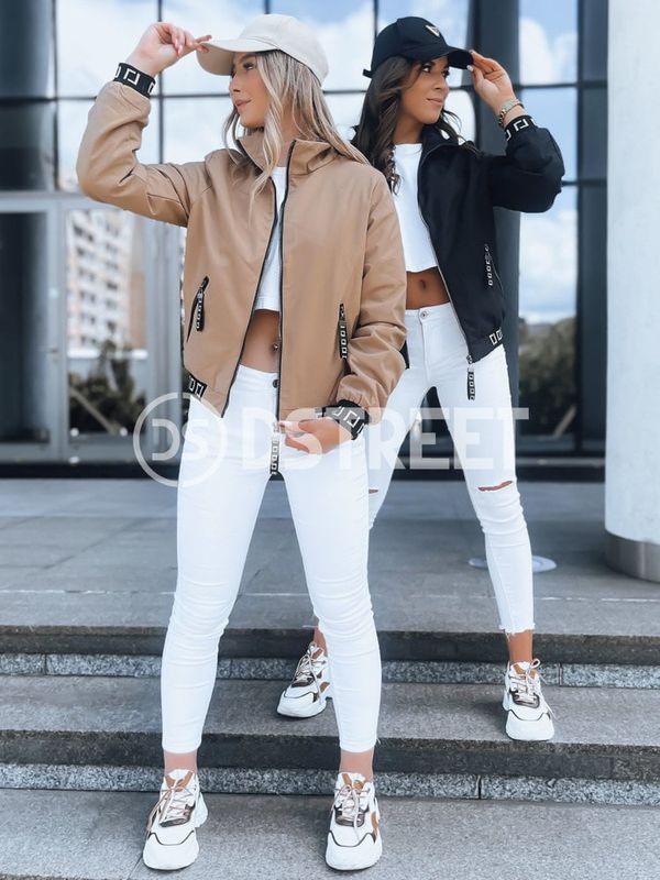 DStreet Niezwykła kurtka damska HERA beżowa Dstreet