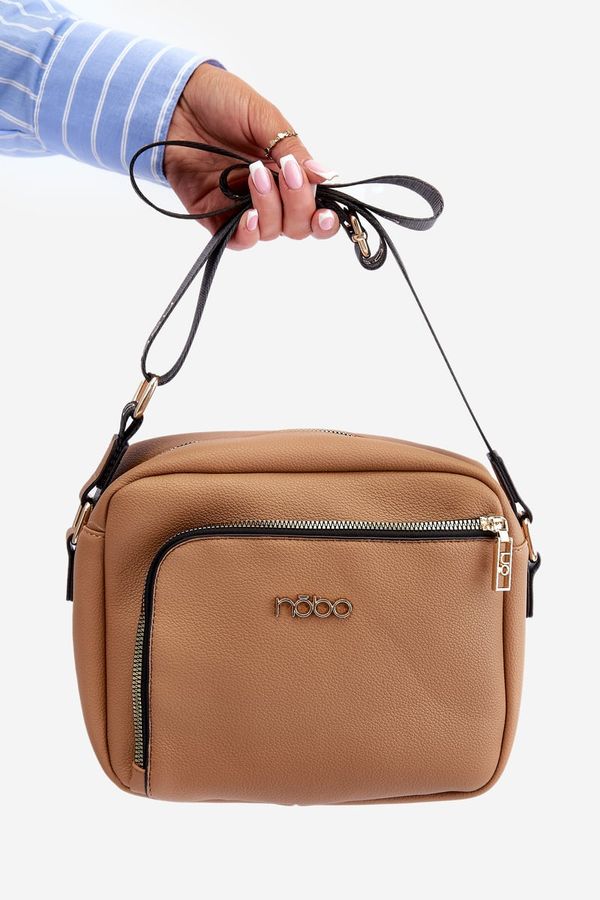 Kesi NOBO Eco Leather Messenger Bag Brown