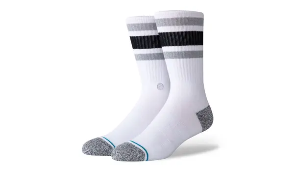 Stance Nogavice Stance Boyd St bele barve