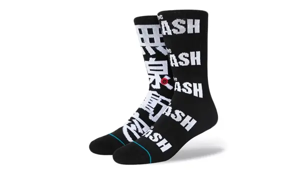 Stance Nogavice Stance The Clash Radio Crew črne