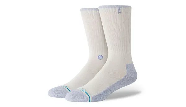 Stance Nogavice Stance Workwear Crew siva