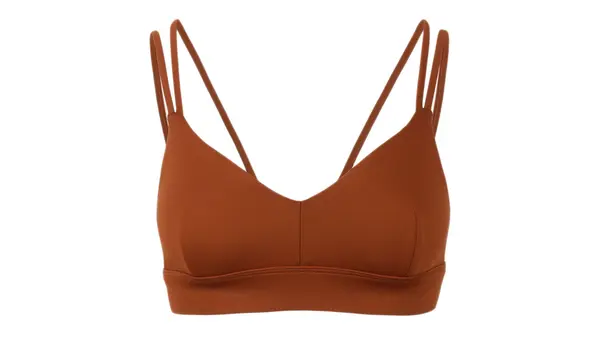 Norba Clothing Norba Clothing Spodnje perilo - Norba Strappy Bralette II Sienna Brown