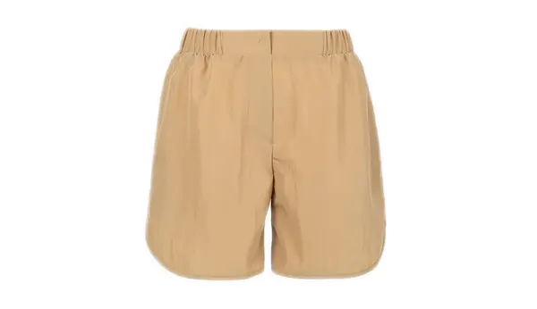 Norba Clothing Norba kratke hlače Peščeno svetlo rjave barve