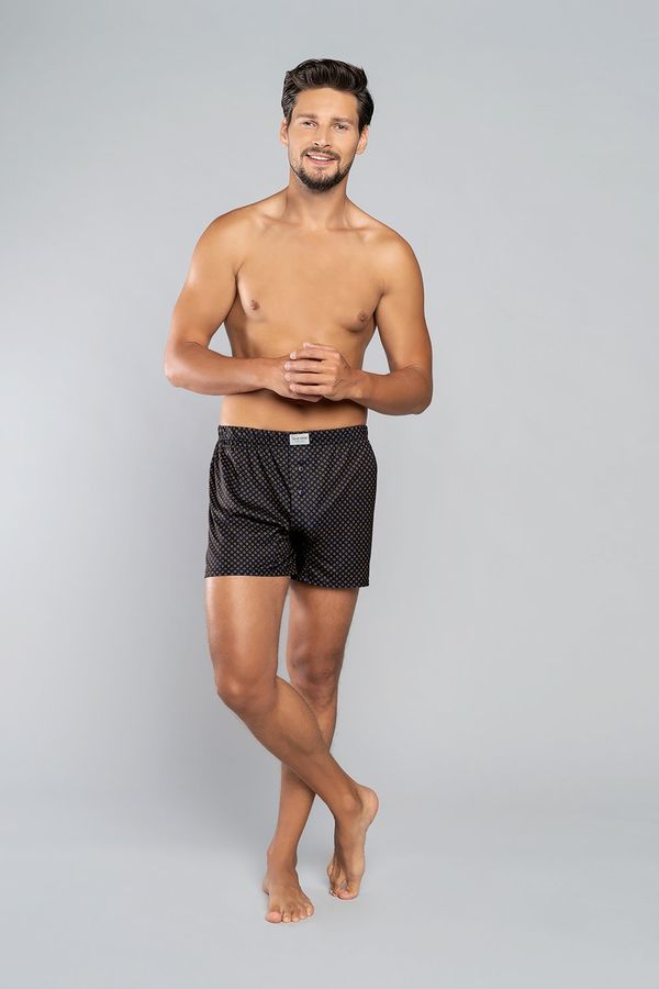 Italian Fashion Norman men's boxer shorts - rosette print