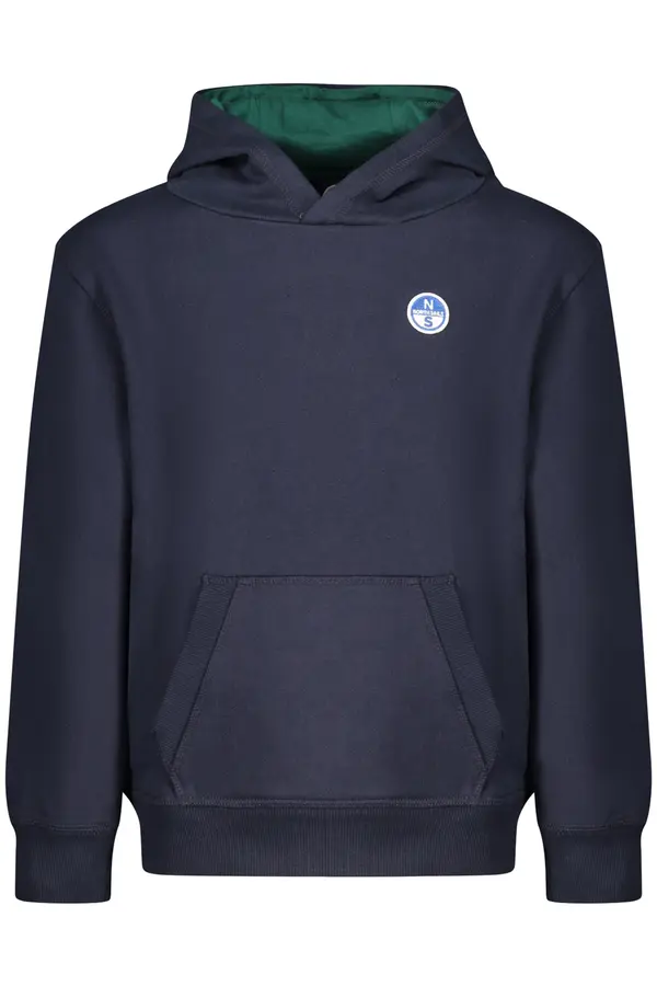North Sails NORTH SAILS CHILDREN'S BLUE ZIP-UP SWEATSHIRT