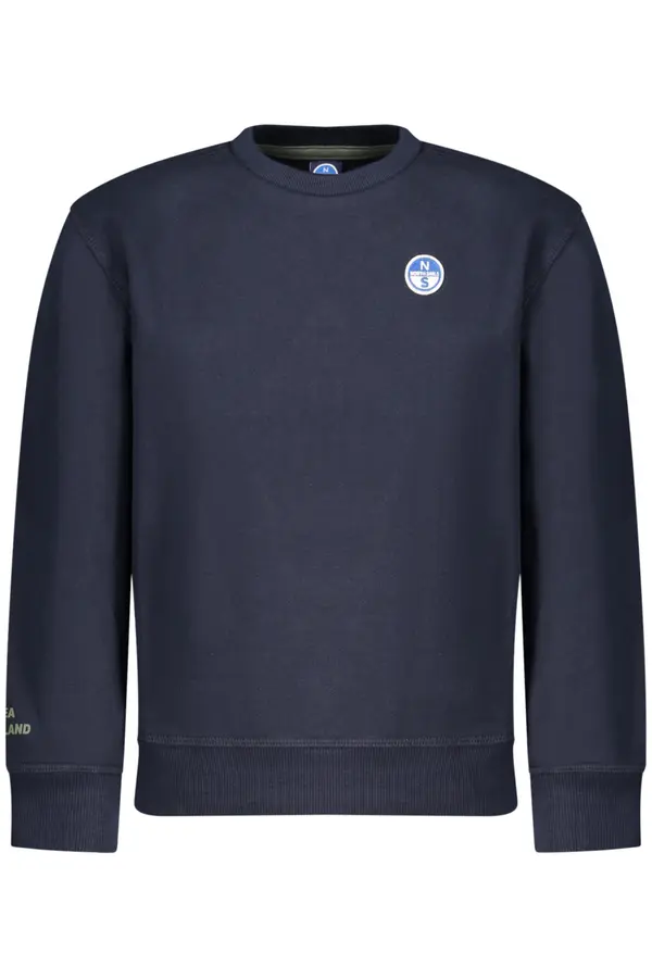 North Sails NORTH SAILS CHILDREN'S BLUE ZIP-UP SWEATSHIRT