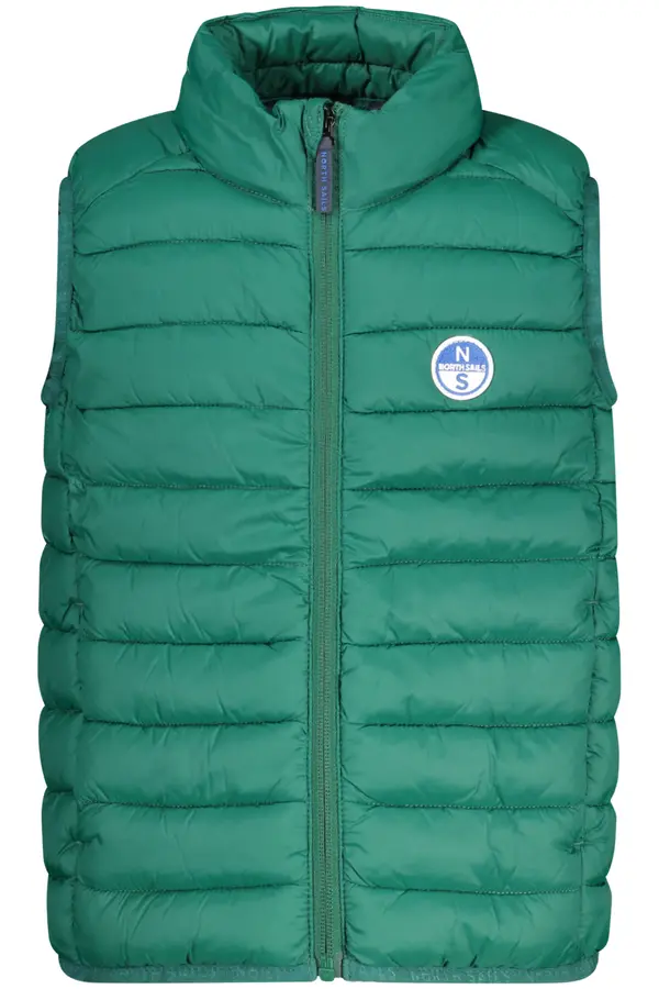 North Sails NORTH SAILS CHILDREN'S GREEN SLEEVELESS JACKET
