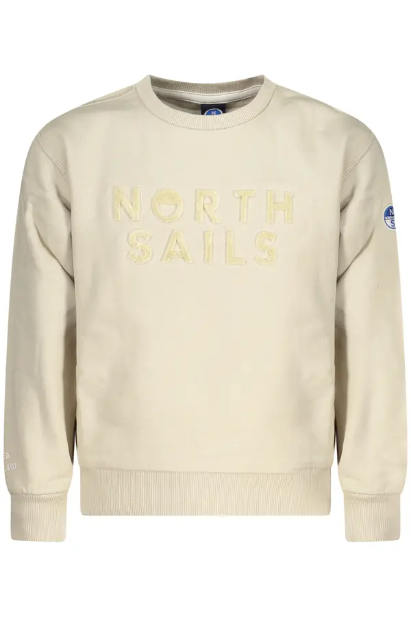 North Sails NORTH SAILS CHILDREN'S ZIP-UP SWEATSHIRT, BEIGE