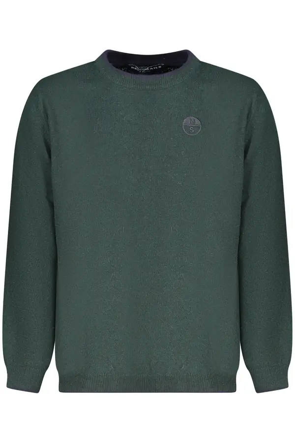 North Sails NORTH SAILS GREEN KIDS' SWEATER