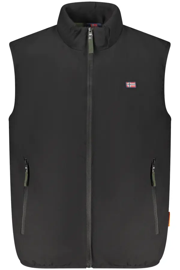 NORWAY 1963 NORWAY 1963 MEN'S BLACK SLEEVELESS JACKET