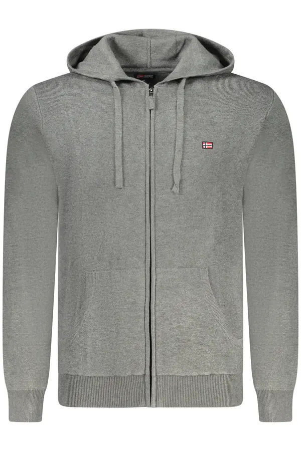NORWAY 1963 NORWAY 1963 MEN'S GREY CARDIGAN