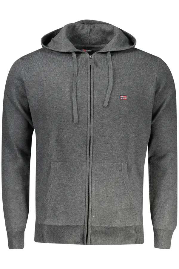 NORWAY 1963 NORWAY 1963 MEN'S GREY CARDIGAN