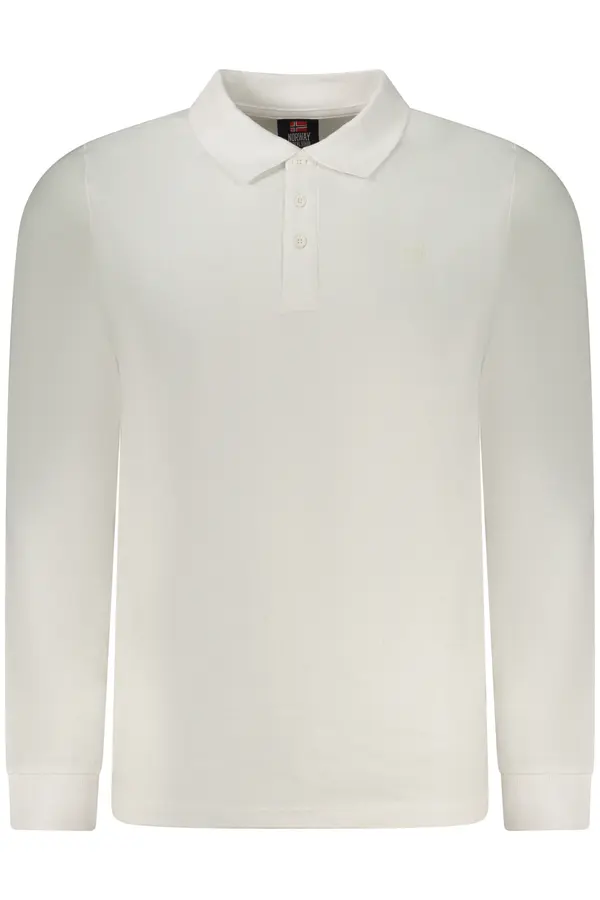 NORWAY 1963 NORWAY 1963 MEN'S LONG-SLEEVED POLO SHIRT WHITE