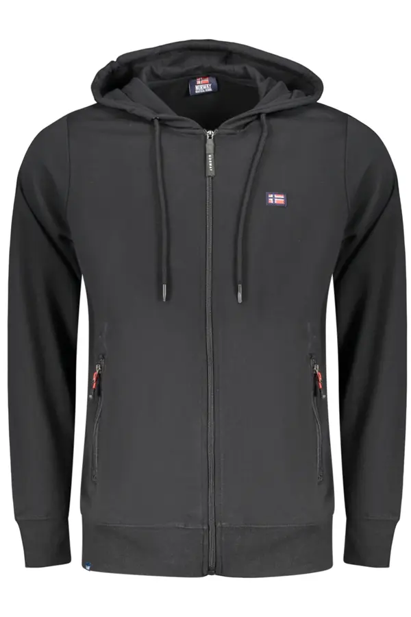 NORWAY 1963 NORWAY 1963 moška jopa z zadrgo črne barve