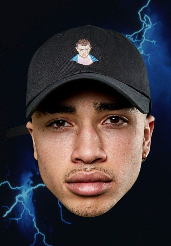 MT Accessoires Nose Bleed Dad Beanie Black