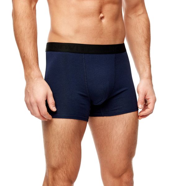 NOVITI NOVITI Man's Men's Boxers BB005-M-02 Navy Blue