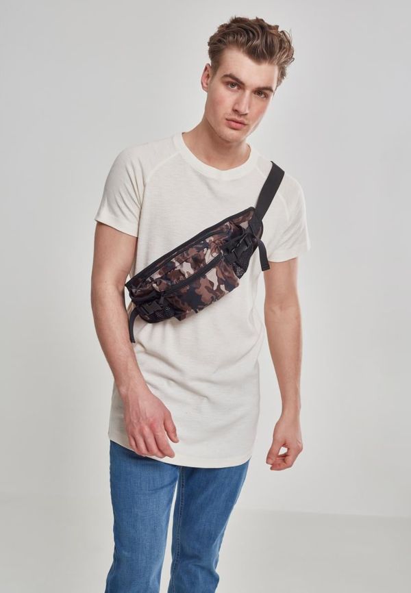 Urban Classics Nylon Waist Bag blk/browncamo