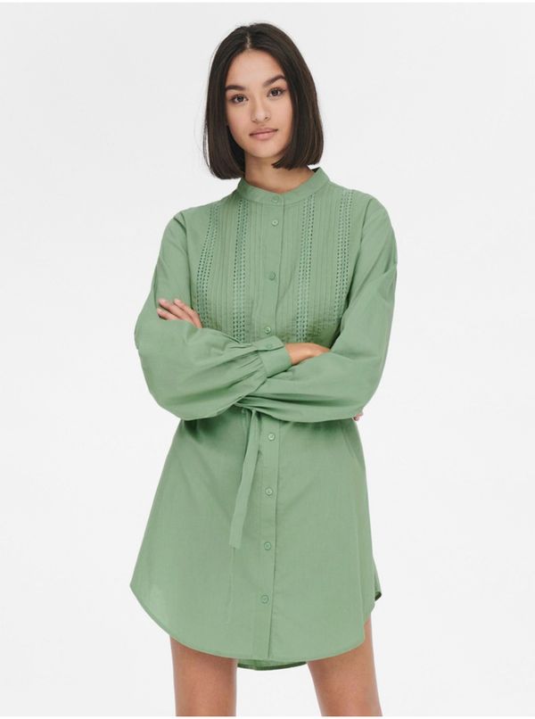 JDY Obleka za zeleno majico JDY Theodor - Ženske