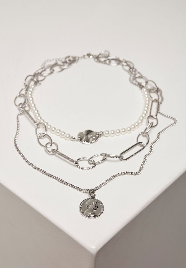 Urban Classics Ocean Layering Necklace - Silver Color