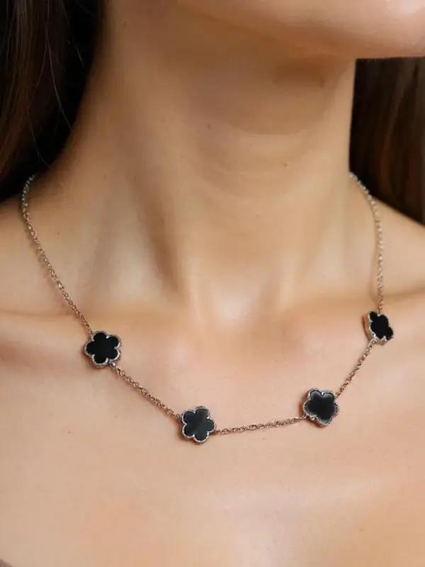 Resti Ogrlica Aurelia Clavis z biserovino