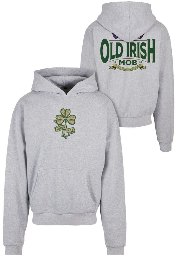 MT Upscale Old Irish Mob Ultraheavy Oversize Hoody Gray