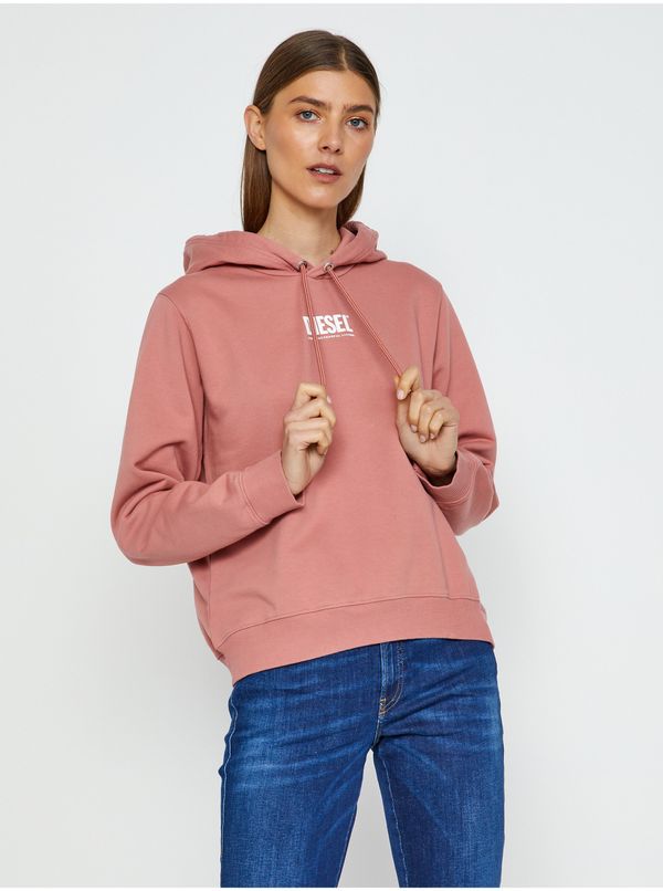 Diesel Old Pink Women's Hoodie Diesel Angs - Women