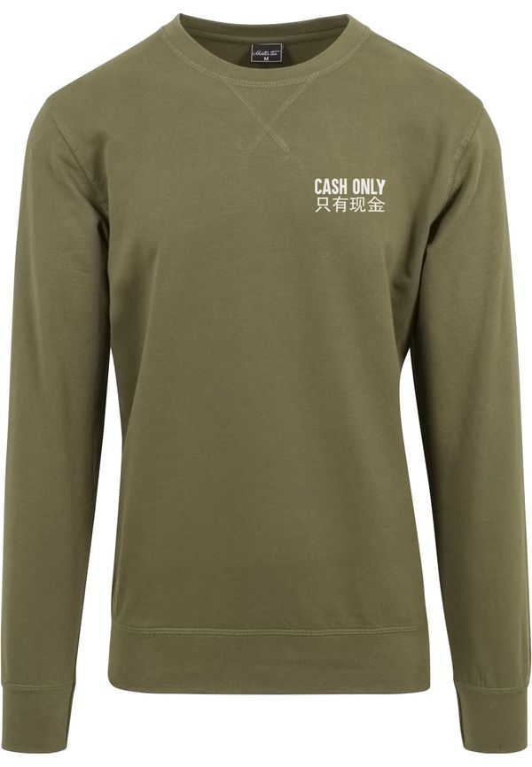 MT Men Olive Crewneck Cash Only