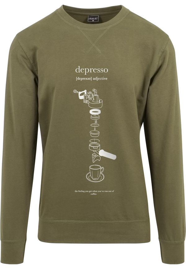 MT Men Olive Depresso Crewneck