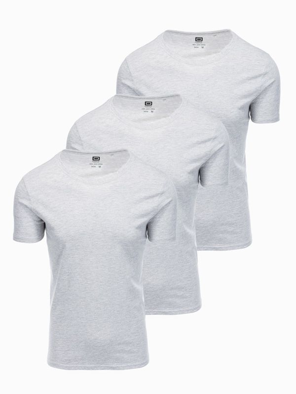 Ombre Ombre BASIC 3-pack cotton t-shirt set