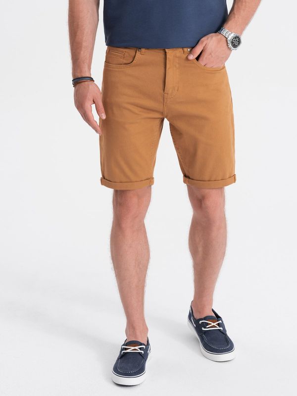 Ombre Ombre CHINO men's shorts - camel