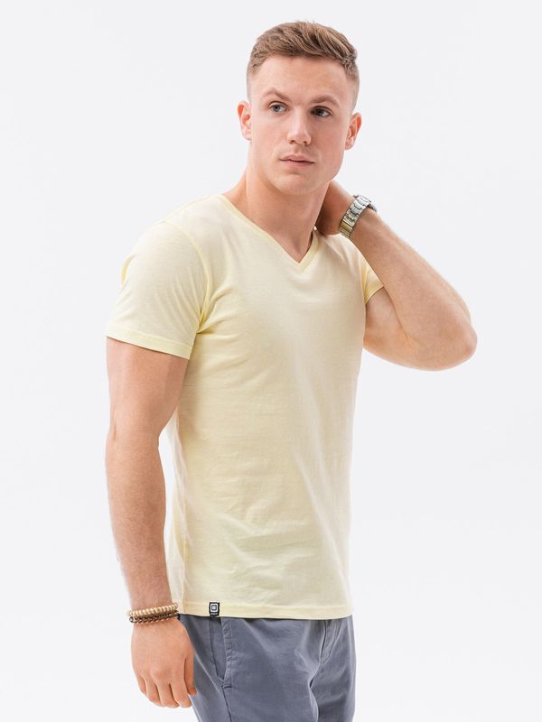 Ombre Ombre Classic men's BASIC v-neck T-shirt