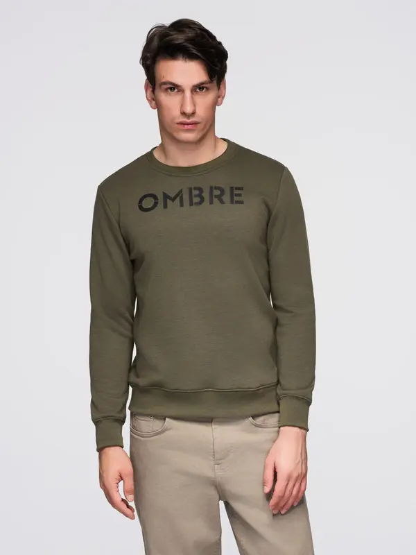 Ombre Ombre Classic men's sweatshirt with inscription