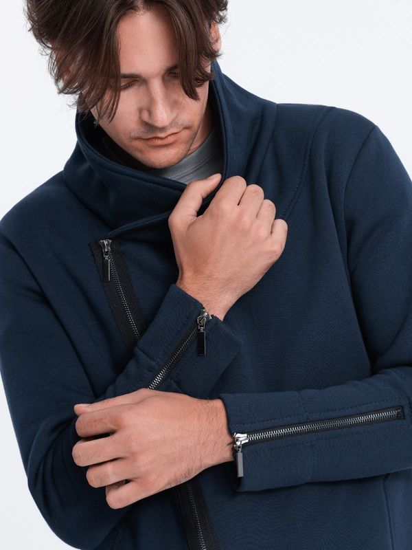 Ombre Ombre Men's long hooded sweatshirt PARIS