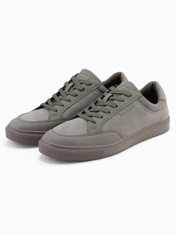 Ombre Ombre Men's monochromatic streetwear style shoes - olive