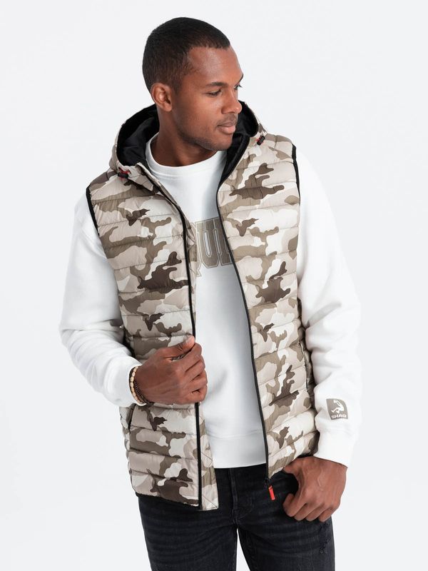 Ombre Ombre Men's quilted vest