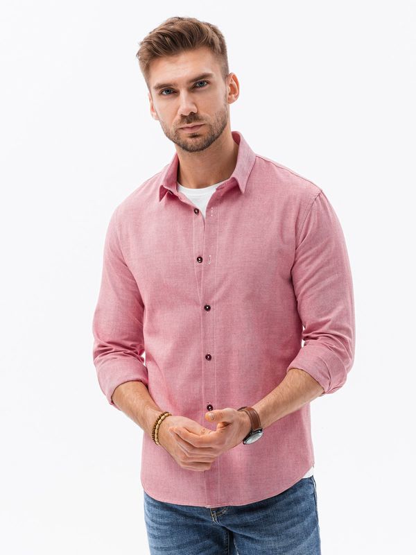 Ombre Ombre Men's shirt with long sleeves