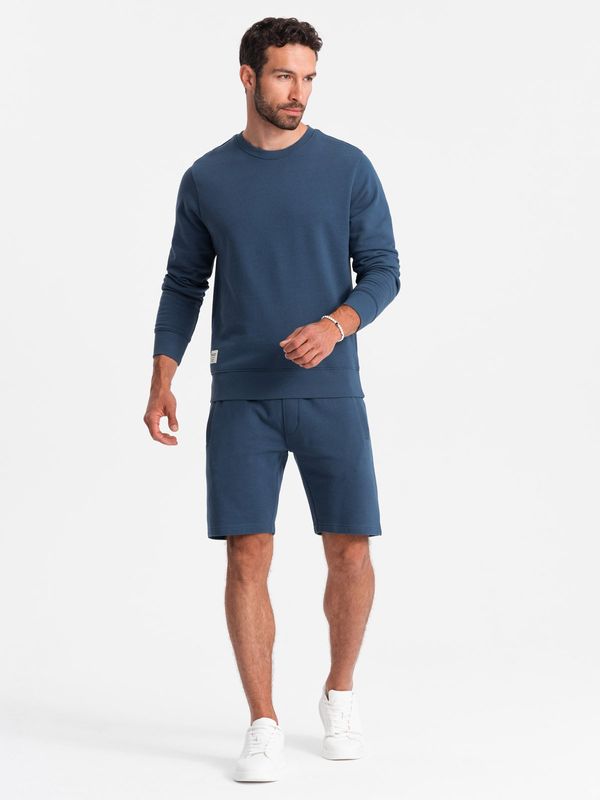 Ombre Ombre Men's sweatshirt set sweatshirt + shorts