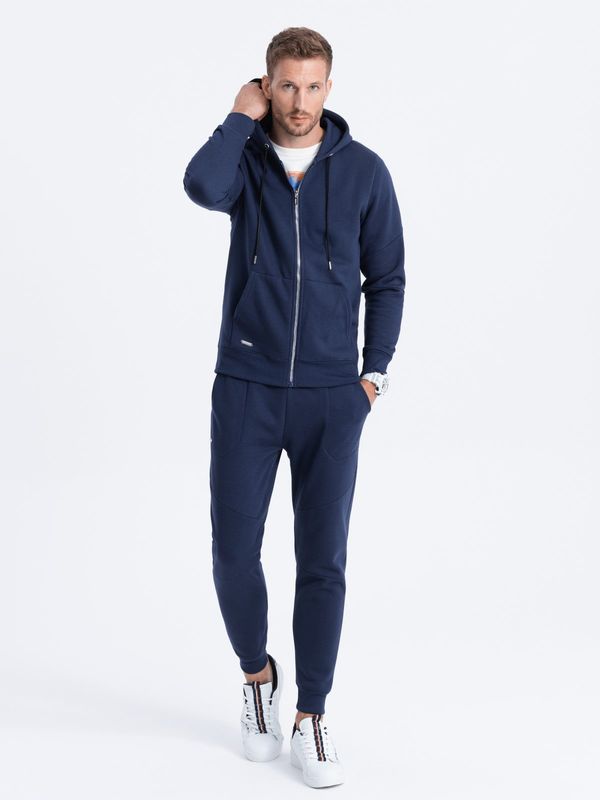 Ombre Ombre Men's sweatshirt set unbuttoned sweatshirt + pants